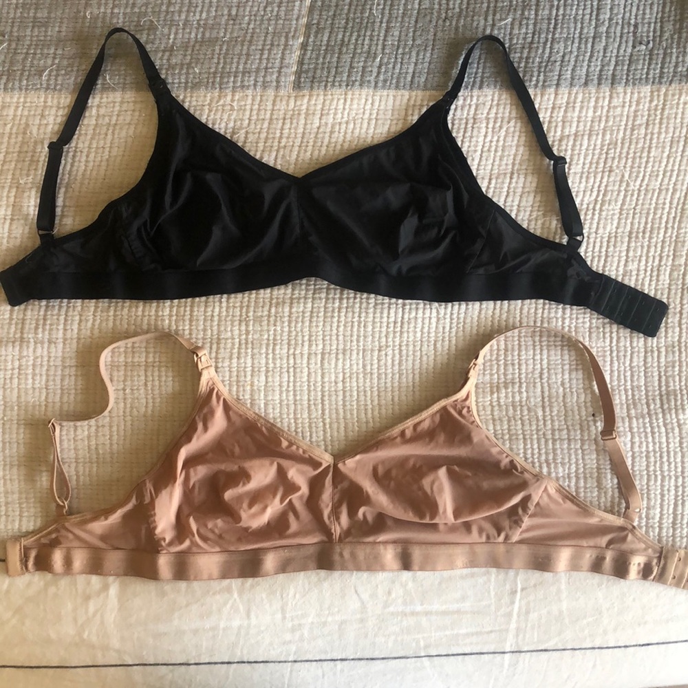 Negative brand nursing bras